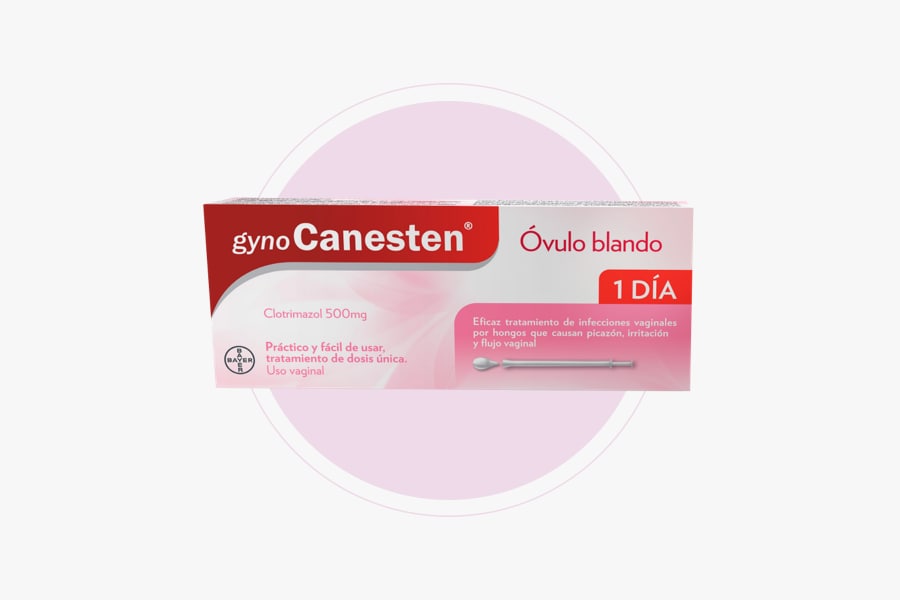 Óvulo vaginal tratamiento de 1 día gynoCanesten® Colombia